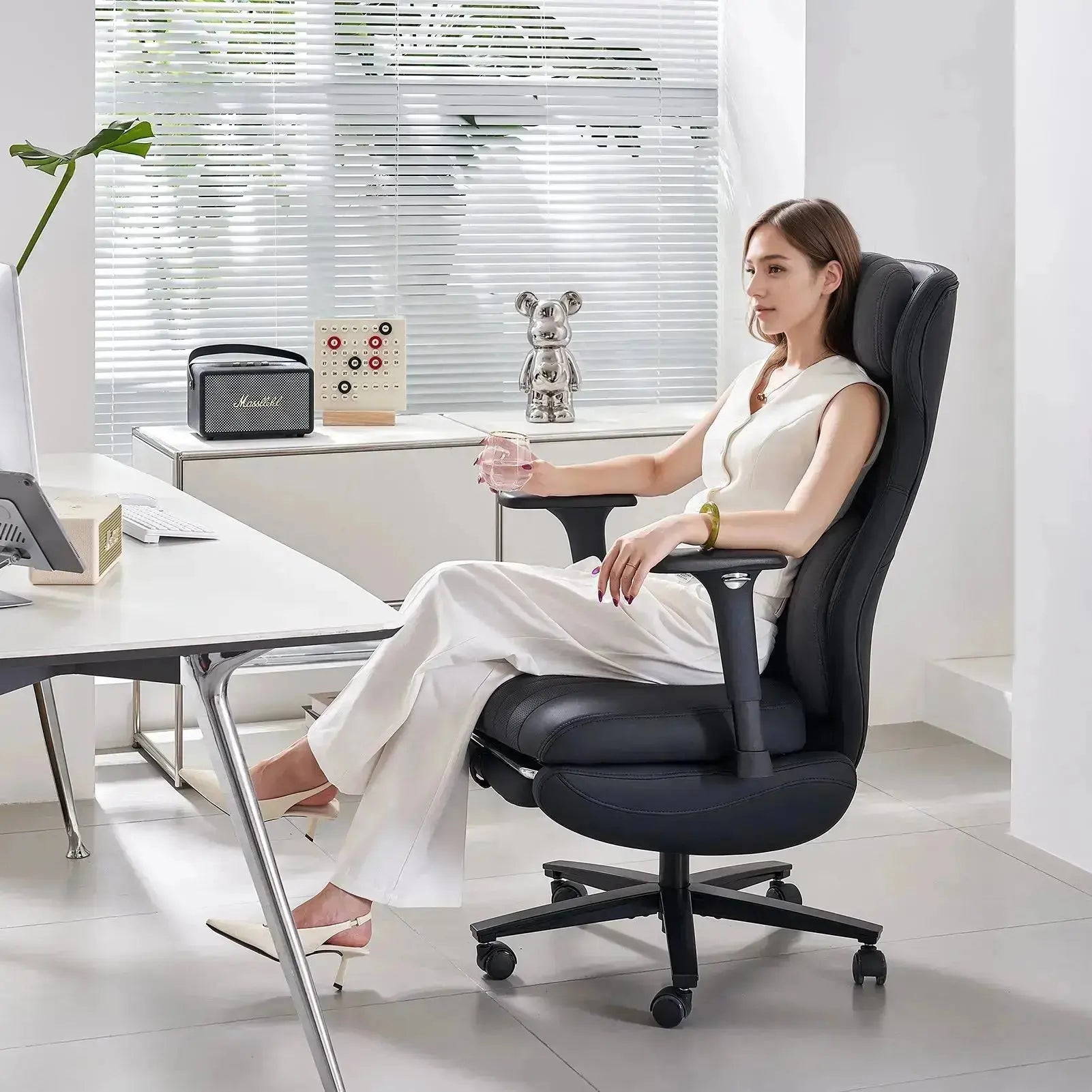 EMIAH GT100 Ergonomic Gaming Chair with Lumbar Support - EMIAH Store Black / Standard