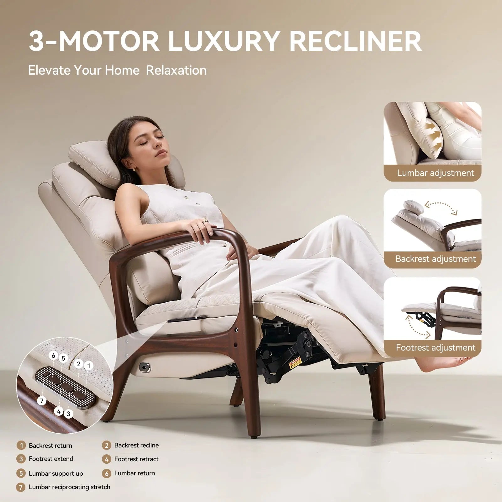 EMIAH M7 Power Recliner Chair - EMIAH Store
