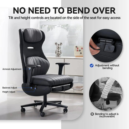 EMIAH GT100 Ergonomic Gaming Chair with Lumbar Support - EMIAH Store 