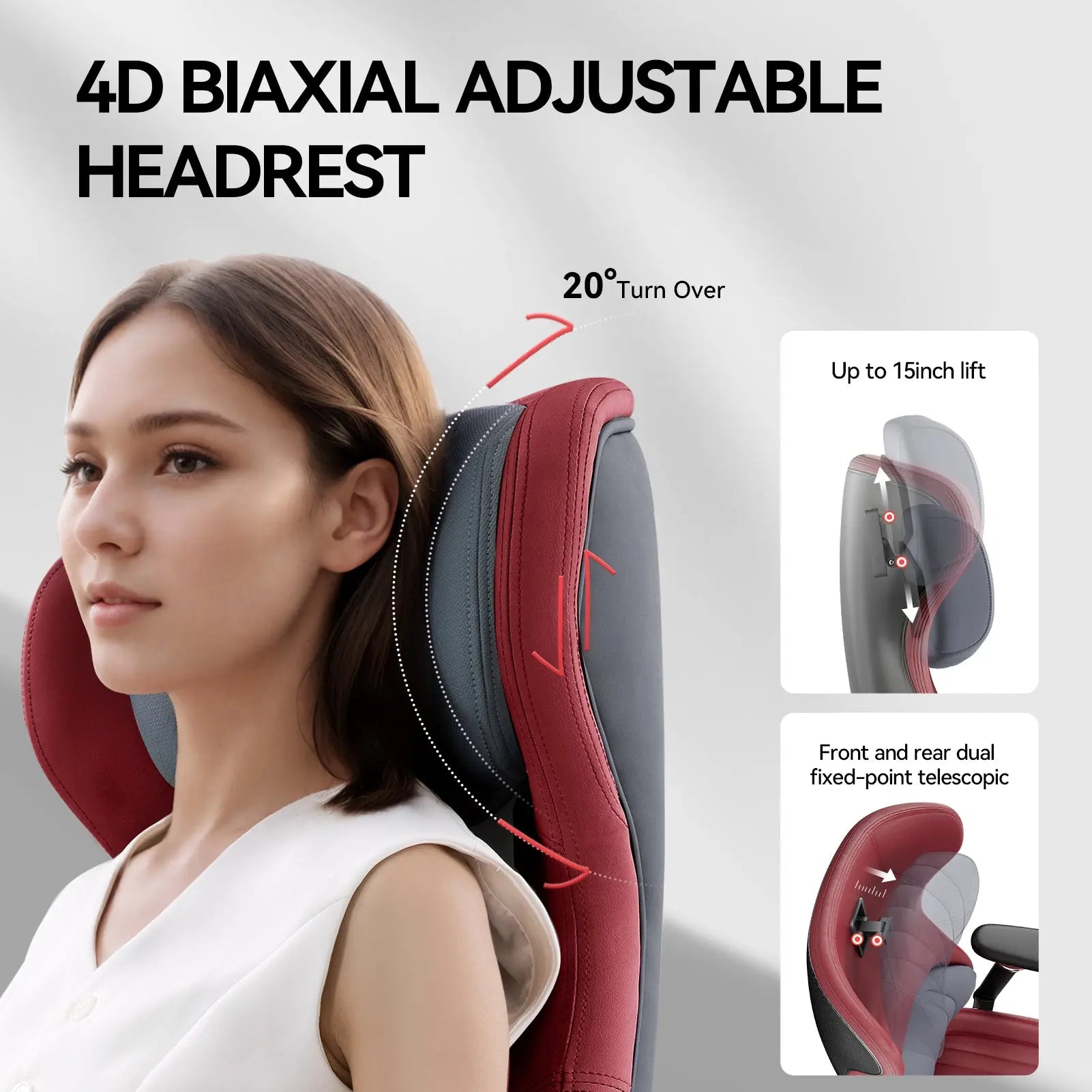 EMIAH GT100 Ergonomic Gaming Chair with Lumbar Support EMIAH