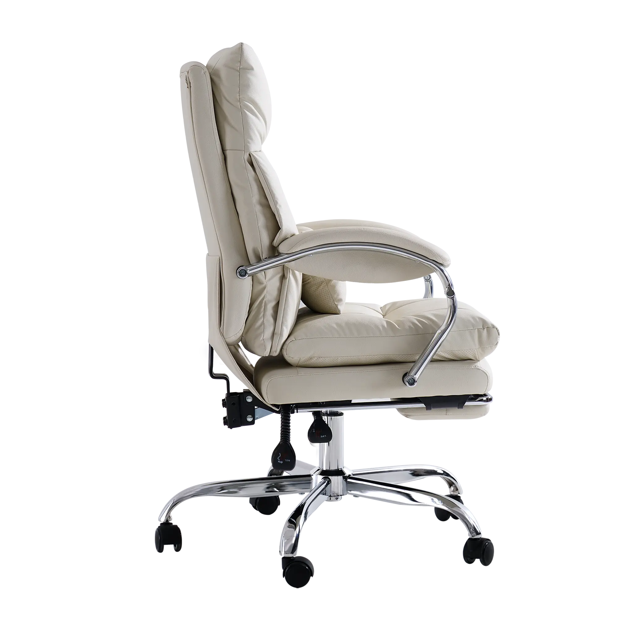 EMIAH C570 Comfortable Office Chair with Footrest Comfortable Desk Chair With Crossed Legs and Armrests EMIAH
