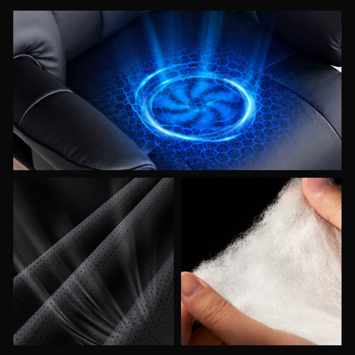 Motorized precision lumbar support